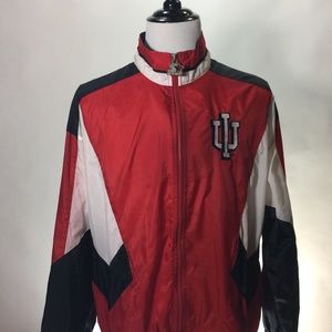 Starter IU vintage XL windbreaker jacket full zip 90s Hoosiers Indiana